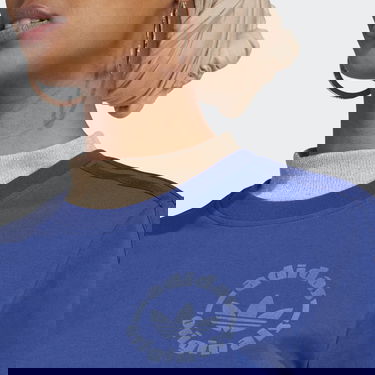 Тениска adidas Originals Graphic Tee Тъмно синьо | IC6045, 5