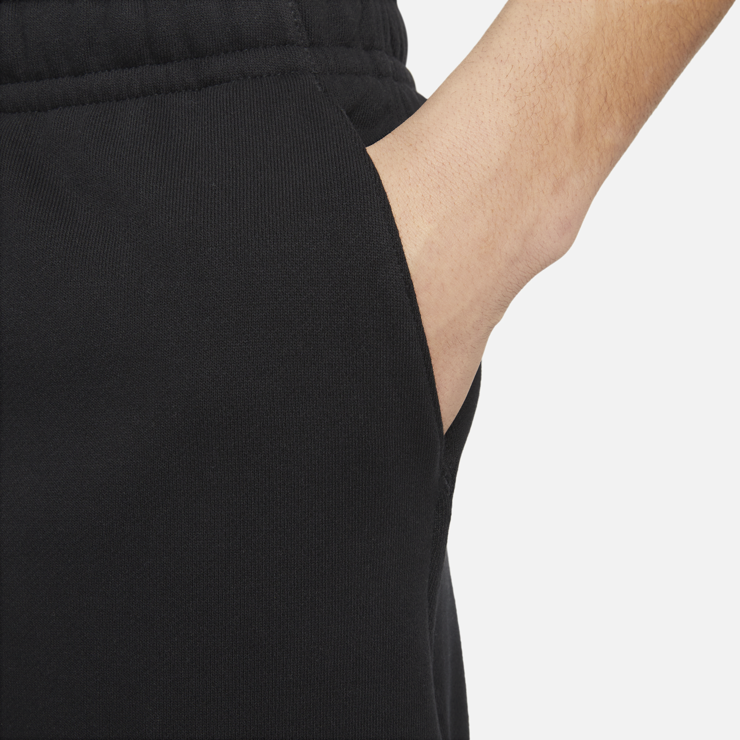 Къси панталони Nike Club Fleece French Terry Flow Shorts Черно | DX0731-010, 1