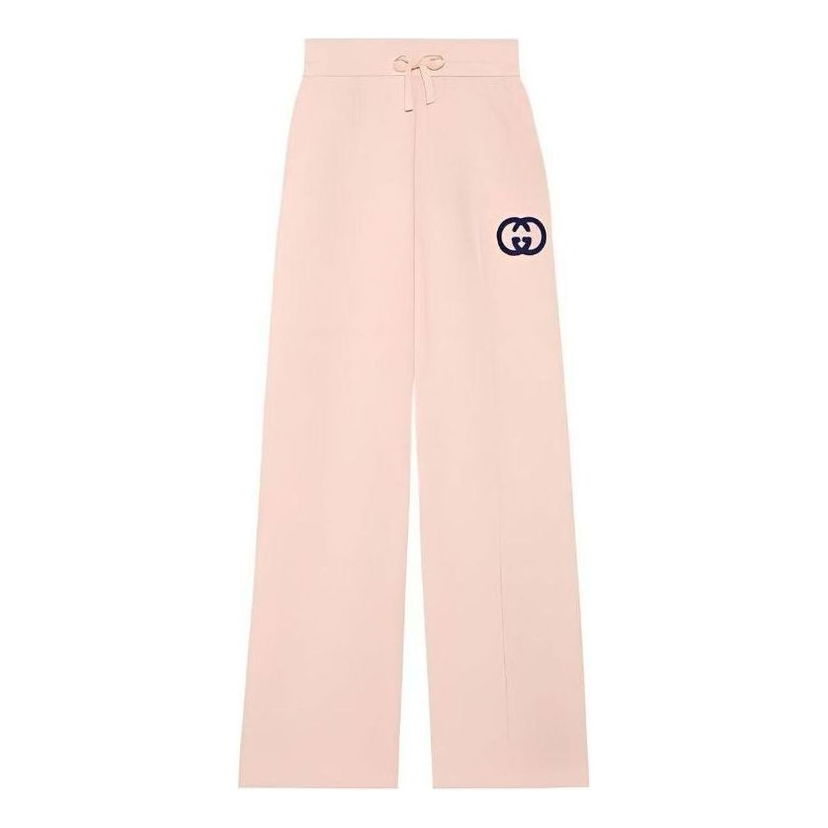 Спортни панталони Gucci Cotton Jersey Jogging Pants Розово | 768124-XJF8S-5874