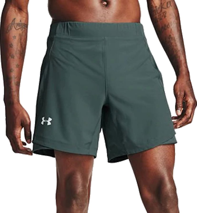 Къси панталони Under Armour Training Shorts Qualifier Зелено | 1326600-424