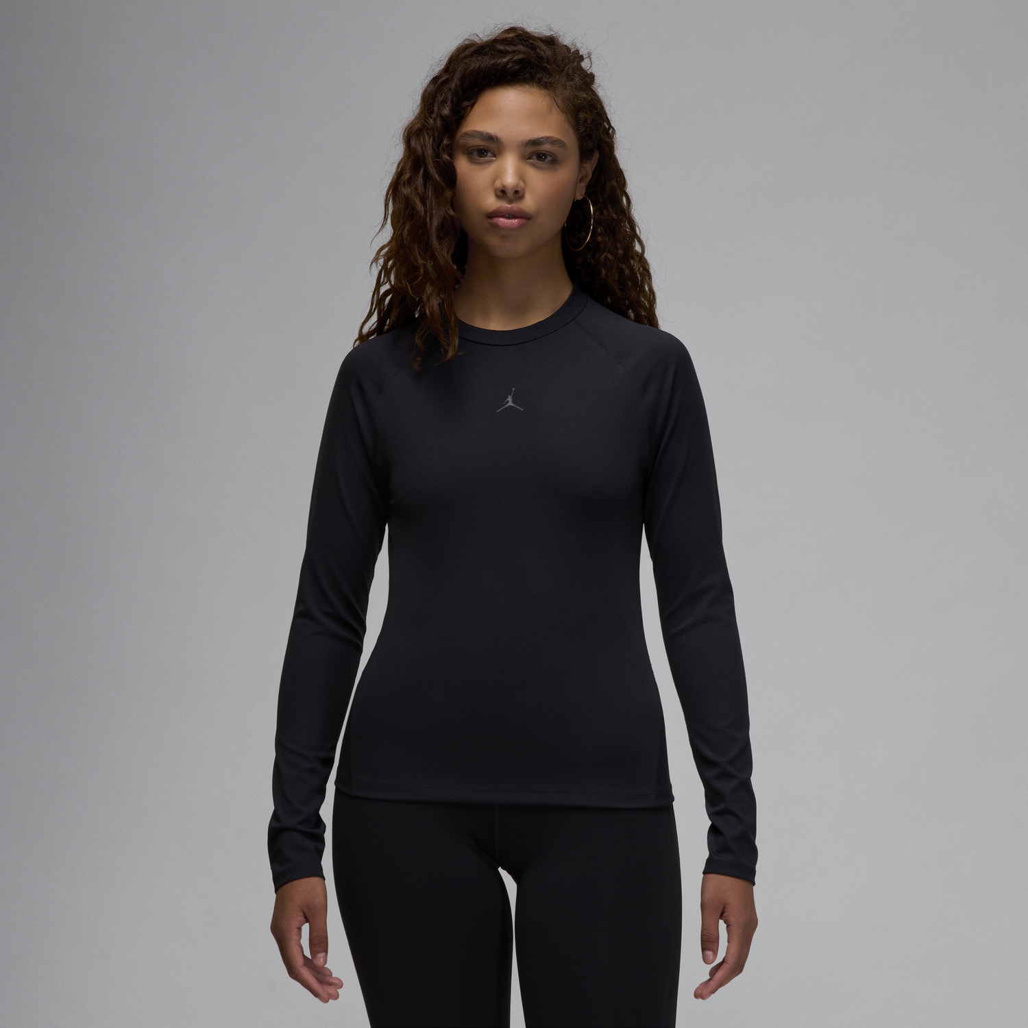 Тениска Jordan Jordan Sport Long Sleeve T-Shirt Черно | FV6930-010, 0
