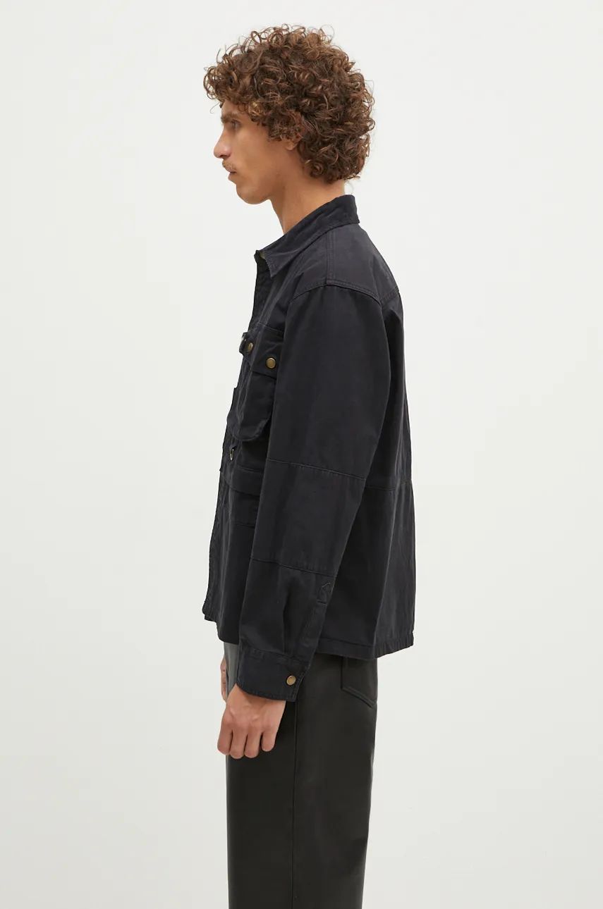 Риза Barbour Overshirt Twill Oakmoor Черно | MOS0380, 1