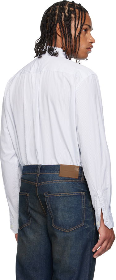 Риза OUR LEGACY Beyond Striped Button-Up Shirt Бяло | M4252BD, 2