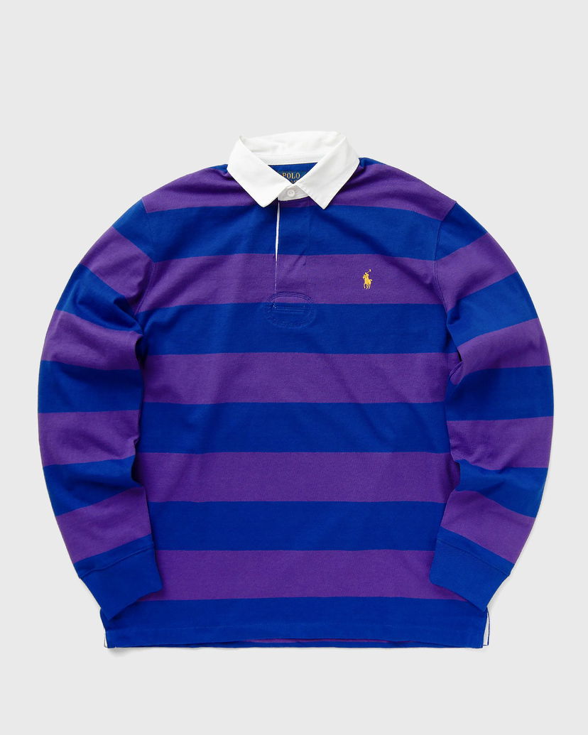 Поло тениска Polo by Ralph Lauren LS RUGBY SLEEVE KNIT Синьо | 710717116049