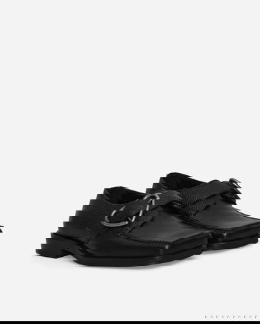 Кецове и обувки Martine Rose Square Toe Buckle Loafers Черно | 1055LP07001, 3