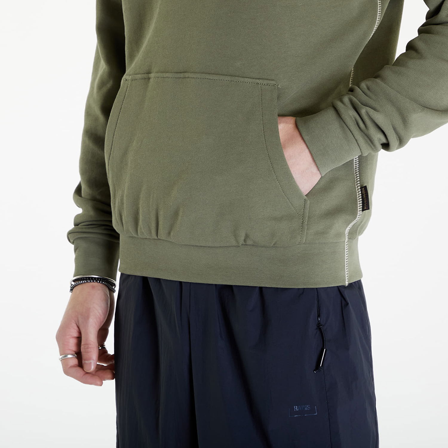 Суитчър Napapijri B-Aylmer Hoodie Green Lichen Зелено | NP0A4HTLGAE1, 1