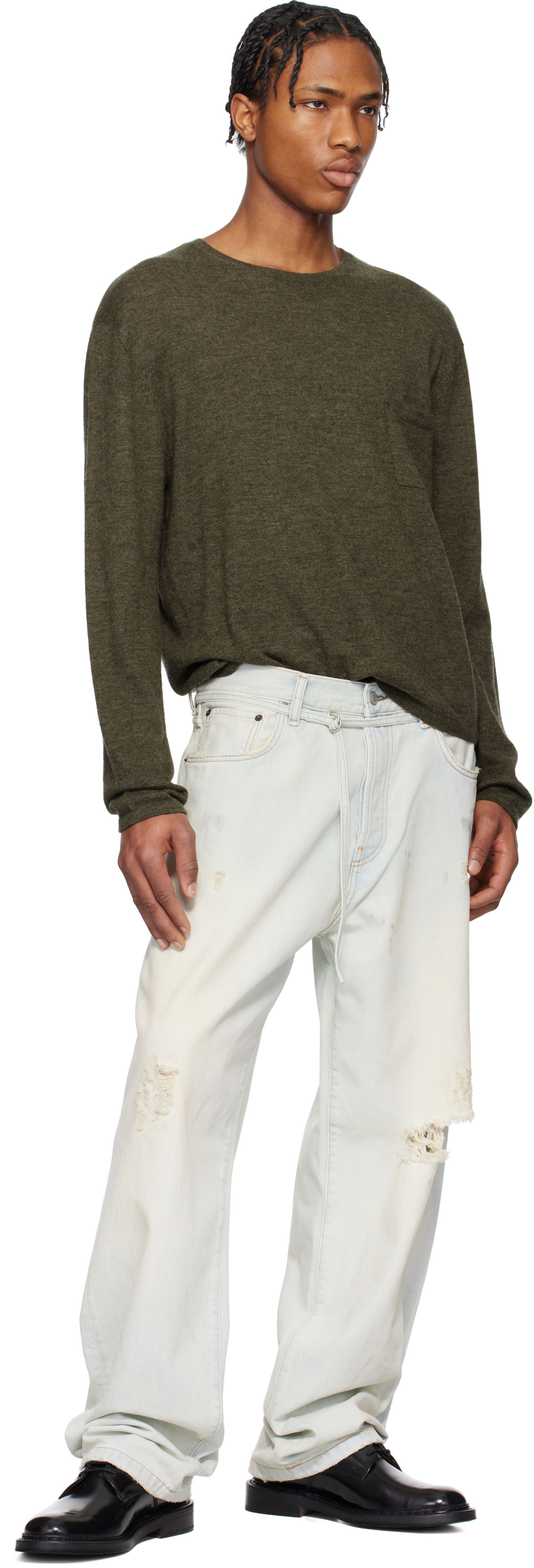 Acne Studios Cashmere Crew Neck Sweater, 3