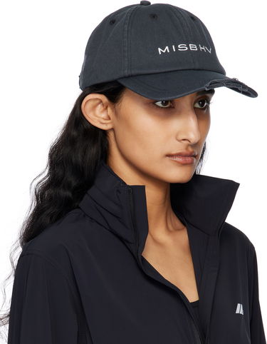 Шапка с козирка MISBHV MISBHV 2010 London Distressed Baseball Cap Черно | 250A508, 1