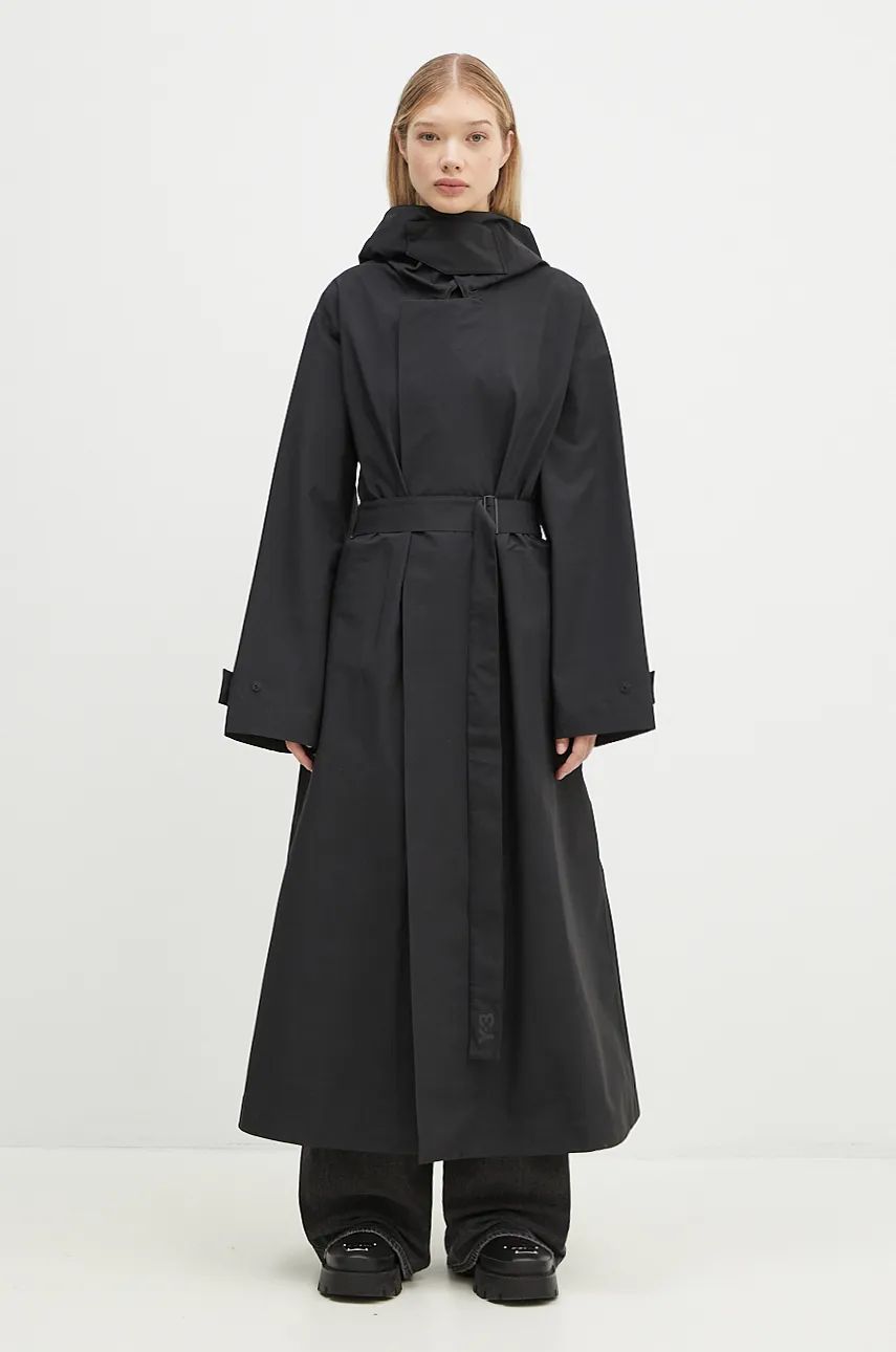 Дъждобран Y-3 Gore-Tex Coat Long Black Черно | IW7480, 0