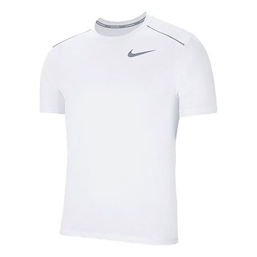 Тениска Nike Reflective Quick Dry Running T-Shirt Бяло | CU0327-100
