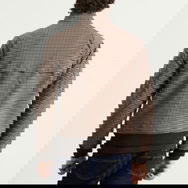 Яке бомбър Barbour x Baracuta Porton Showerproof Houndstooth Jacket Кафяво | MSP0152BE51, 3