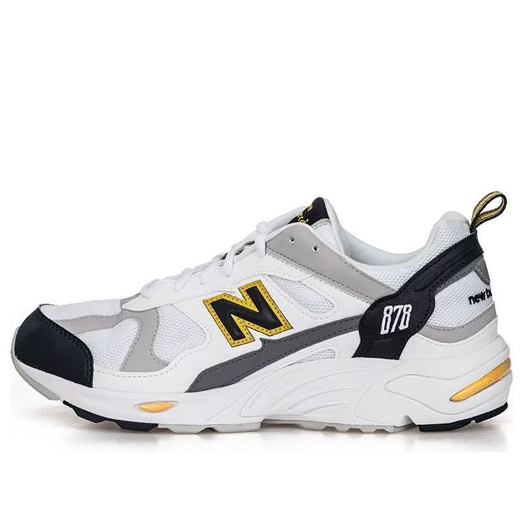 Кецове и обувки New Balance 878 "Grey Yellow" Бяло | CM878WYW, 0