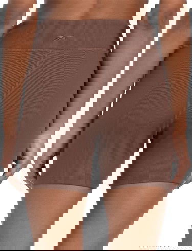 Къси панталони Reebok Reebok Studio Rib Bike Shorts Кафяво | 100075382, 4