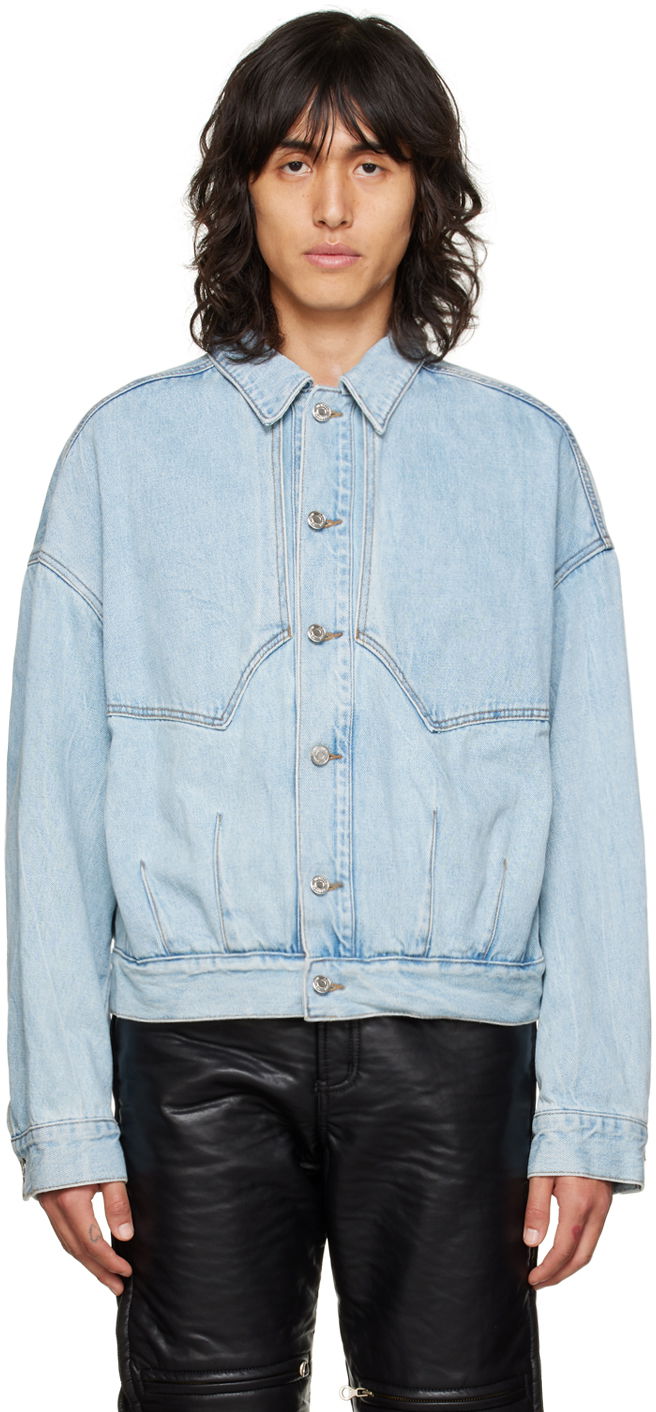 Яке We11done Faded Denim Jacket Синьо | WD-DJ3-22-303-U-SKMP01QCTB, 0