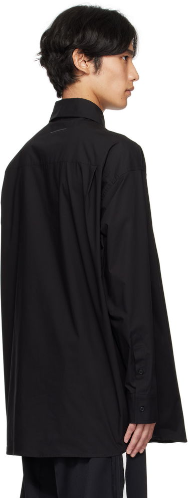 Риза Maison Margiela MM6 Maison Margiela Long Sleeve Shirt with Numbers Print Черно | SH0NH0014 M35256, 2