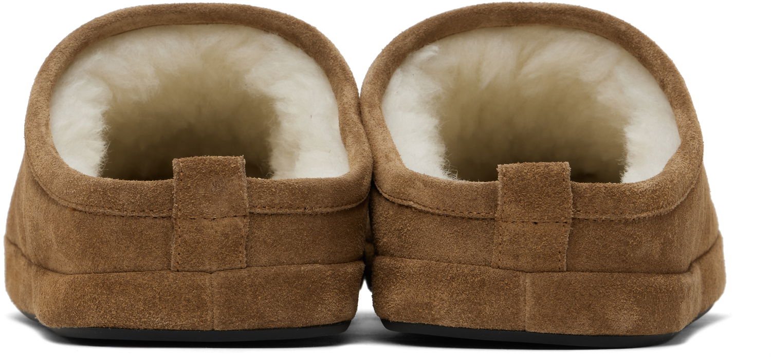 Облекло Balenciaga Balenciaga Alaska Slippers Кафяво | 810541WBFC1, 1