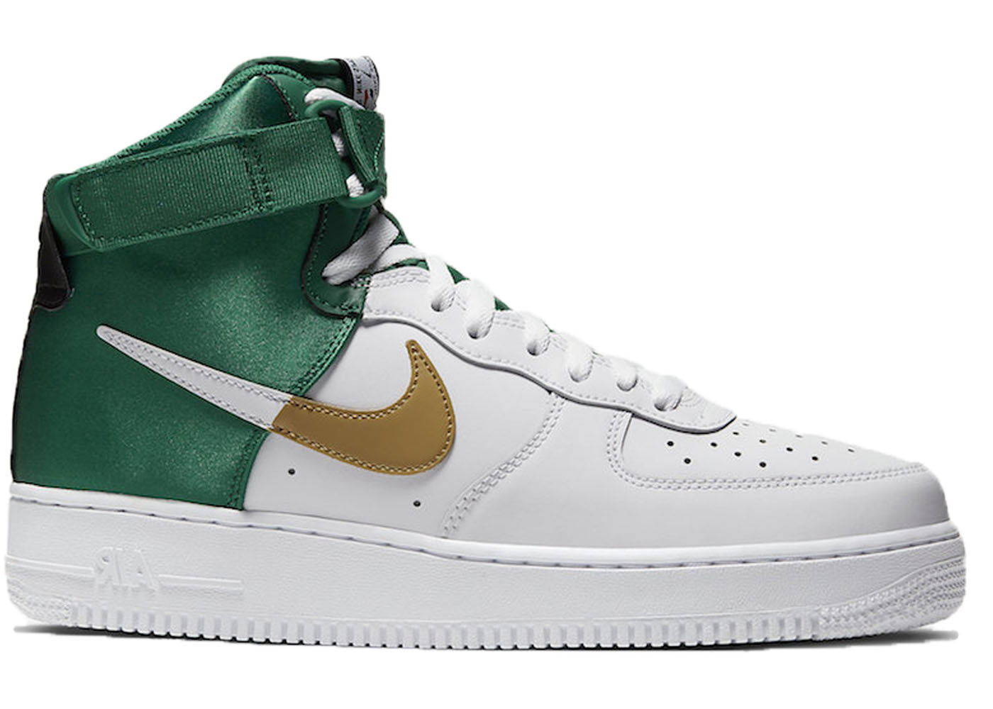 Кецове и обувки Nike Air Force 1 High NBA Celtics Зелено | BQ4591-100, 0