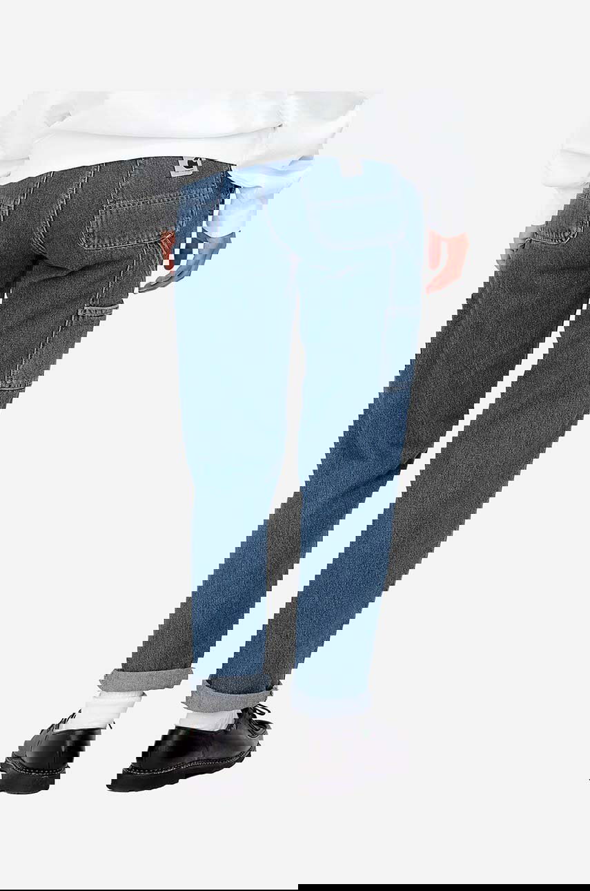 Дънки Carhartt WIP High Waist Pierce Pant Синьо | I025268, 1