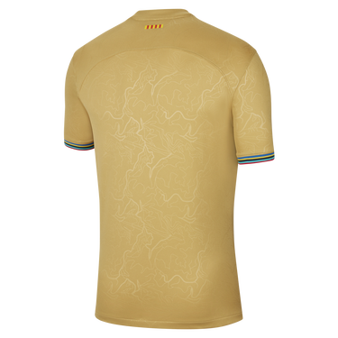 Фланелка Nike F.C. Barcelona 2022/23 Stadium Away Men's Dri-FIT Football Shirt Кафяво | DJ7675-716, 4