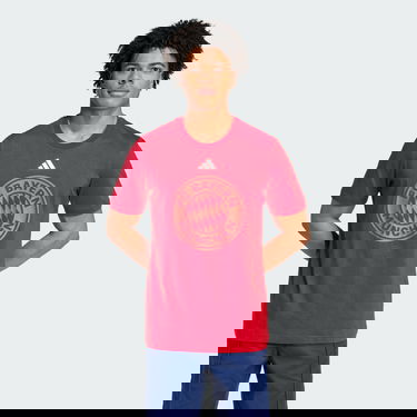 Тениска adidas Performance FC Bayern DNA Graphic Червено | IS6509, 0
