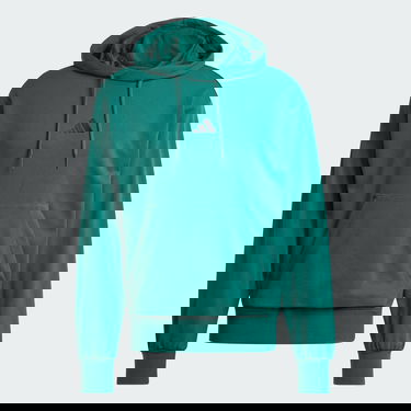Суитчър adidas Performance Essentials Feel Cozy Terry Hoodie Зелено | JE3841, 4
