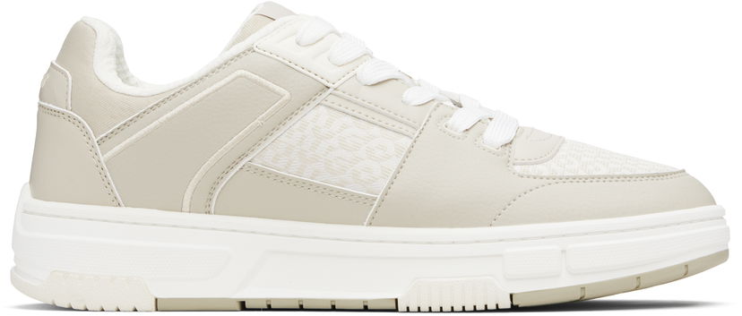 Кецове и обувки BOSS Hugo Logo-Woven Бежово | 50548544