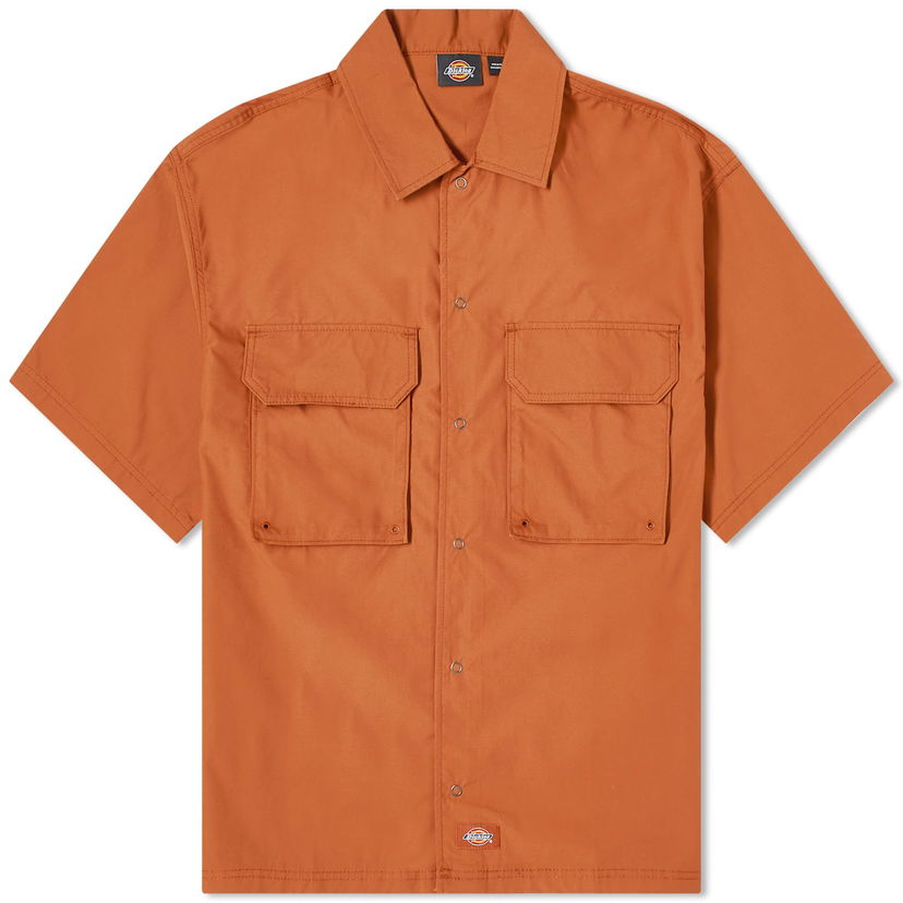 Риза Dickies Fishersville Short Sleeve Utility Shirt Оранжево
 | DK0A4YS6H161