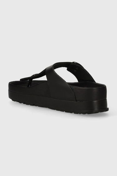 Кецове и обувки Birkenstock Birkenstock Gizeh Flex Platform Thong Sandals Черно | 1026874, 2