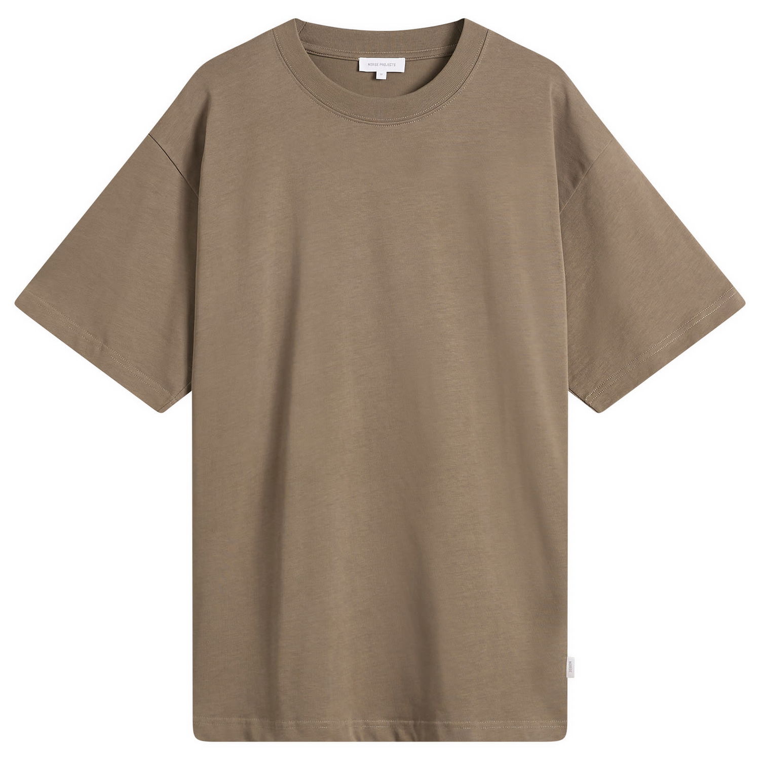 Тениска NORSE PROJECTS Standard Heavy Loose T-shirt Кафяво | N01-0679-9023, 1