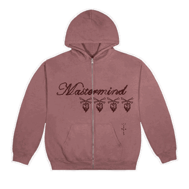 Суитчър Cactus Jack by Travis Scott Mastermind x Skull Zip Up Розово | 1945 1FW210308FMSZ PINK, 0