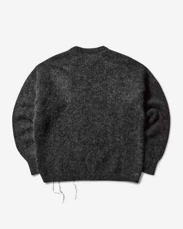 Пуловер ROA Dropstitch Mohair Knit Crewneck Sweater Черно | RBMW0522YA76 ANT0001, 0