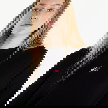 Pокля Tommy Hilfiger Tommy Jeans Badge Tee Dress Черно | DW0DW18145 BDS, 2