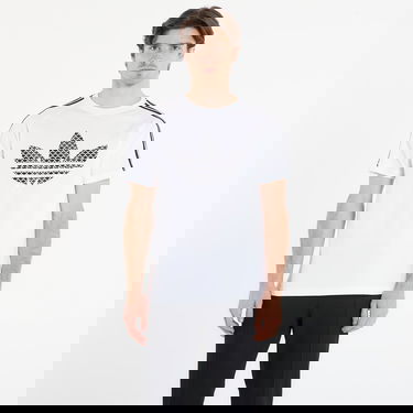 Тениска adidas Originals Monogram Infill 3-Stripes T-Shirt Бяло | KD1360, 0