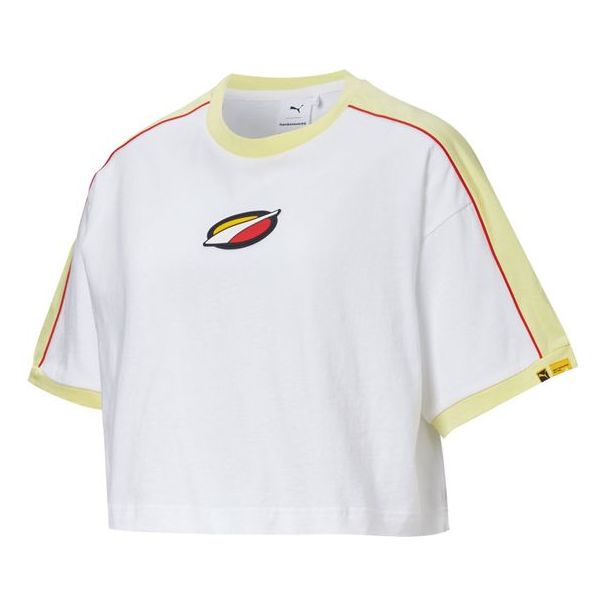 Тениска Puma Rdet Multicolor Short Sleeve T-Shirt Бяло | 598074-02, 0