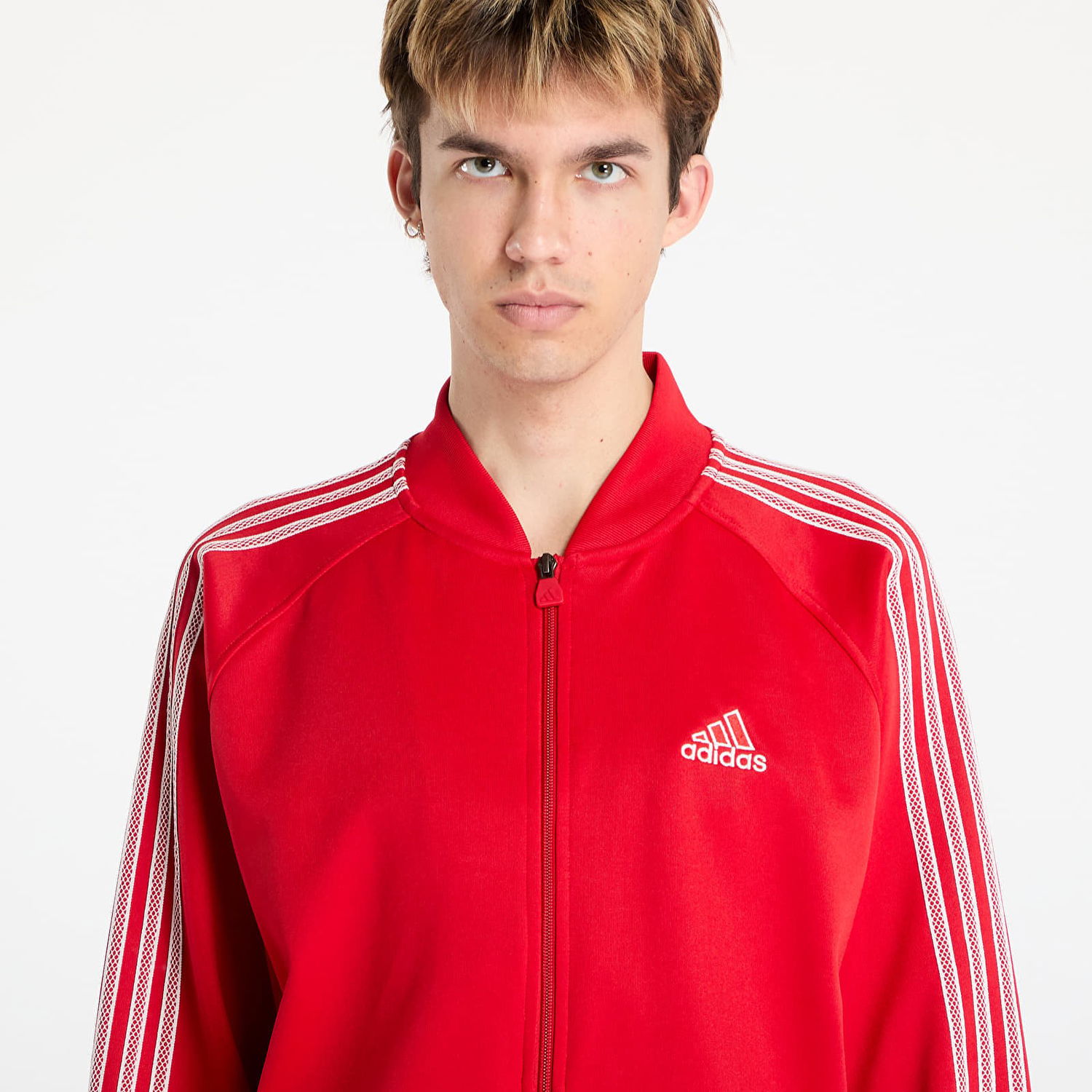 Яке бомбър adidas Originals Track Top Червено | JD5380, 1