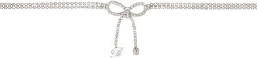 Колани Blumarine Blumarine Rhinestone Bow Belt Металик | P522W306A, 0