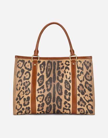 Голяма пазарска чанта Dolce & Gabbana Tote Bag Многоцветен | BB2213AW384HYNBM, 2
