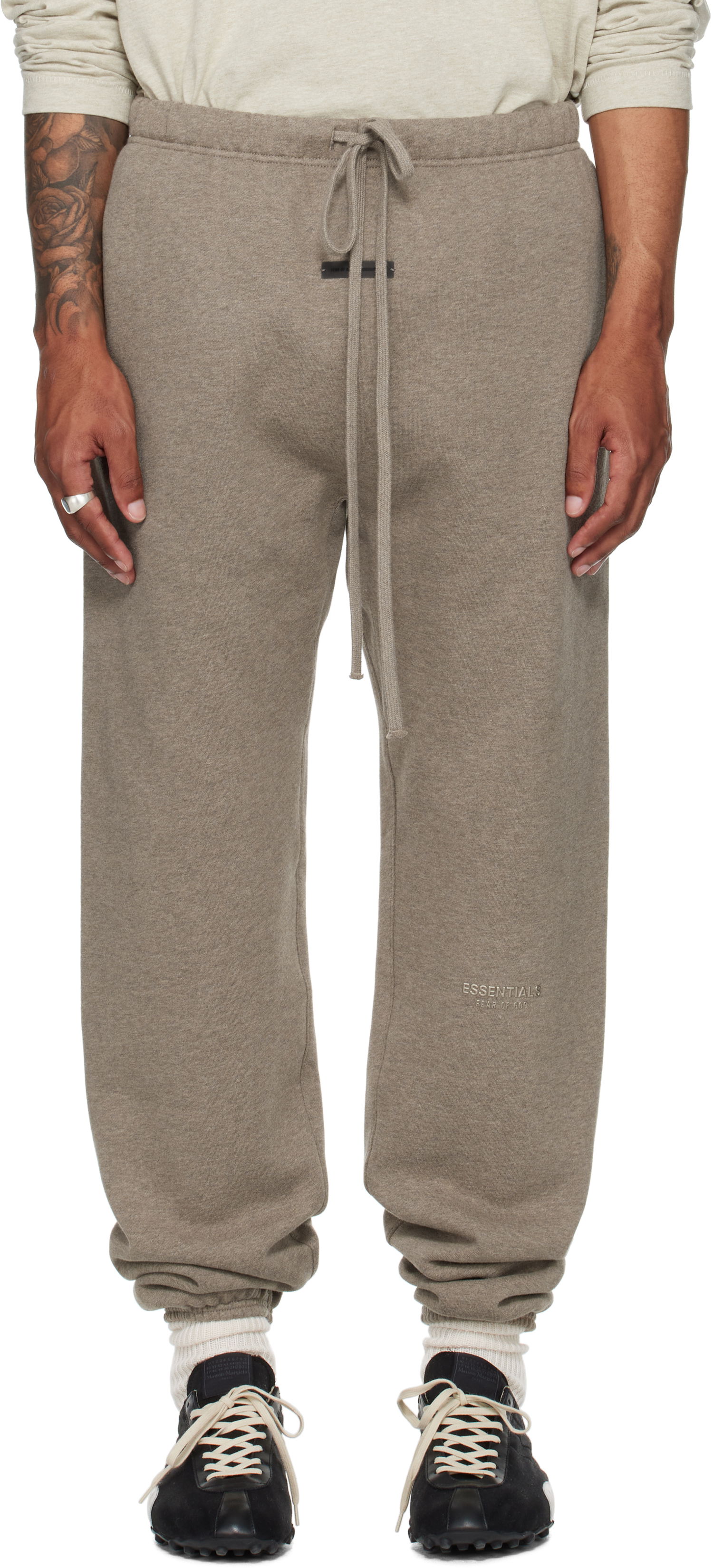 Спортни панталони Fear of God Fear of God ESSENTIALS Vintage Fleece Sweatpants Сиво | 130SP258043F, 0