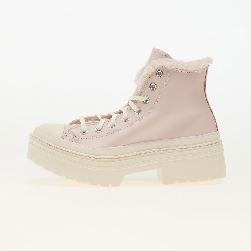 Кецове и обувки Converse Chuck Taylor All Star Lugged Heel Sherpa Розово | A09346C