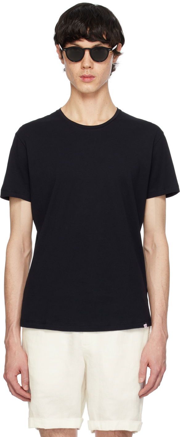 Тениска Orlebar Brown OB-T T-Shirt Черно | 259492, 0