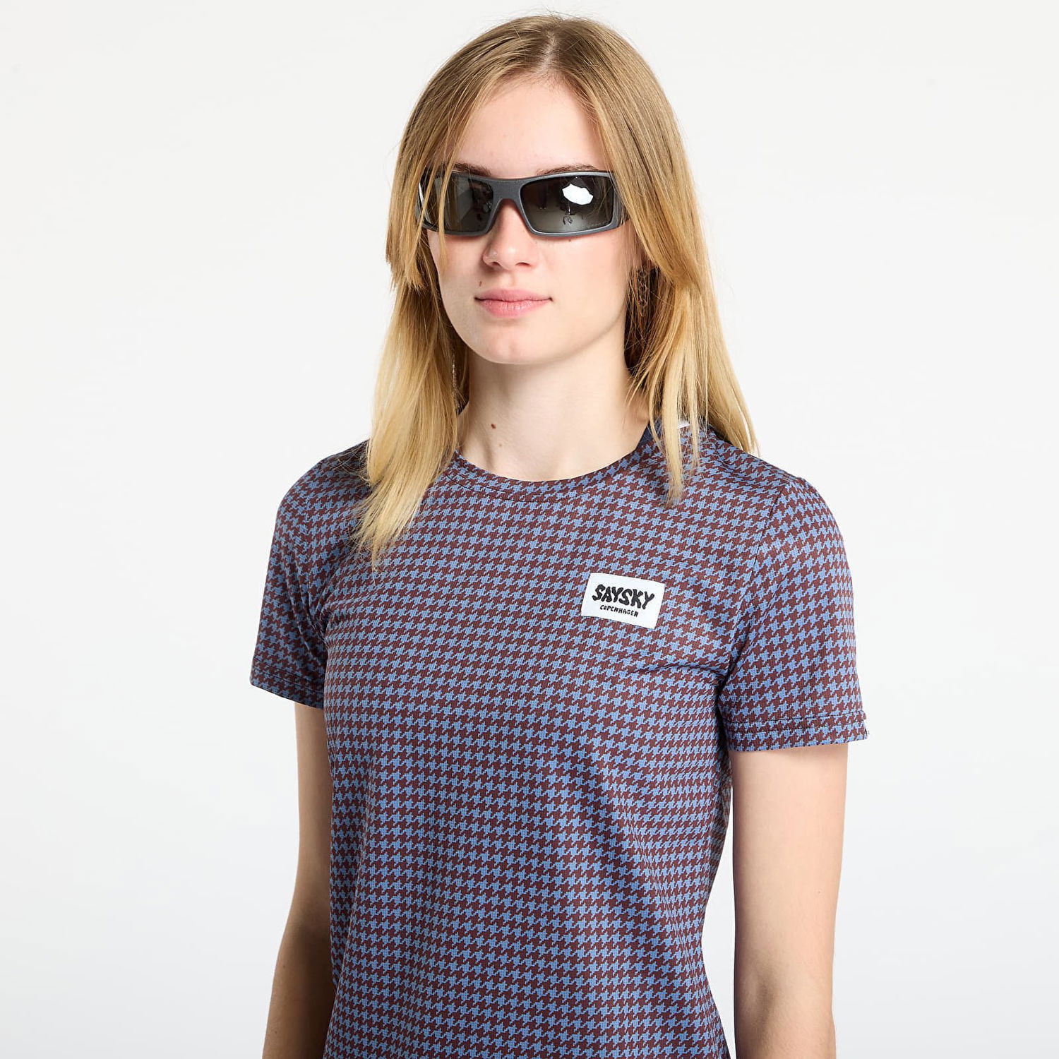 Тениска Saysky Houndstooth Combat T-Shirt All-Over Print Многоцветен | OWRSS31C1047, 1