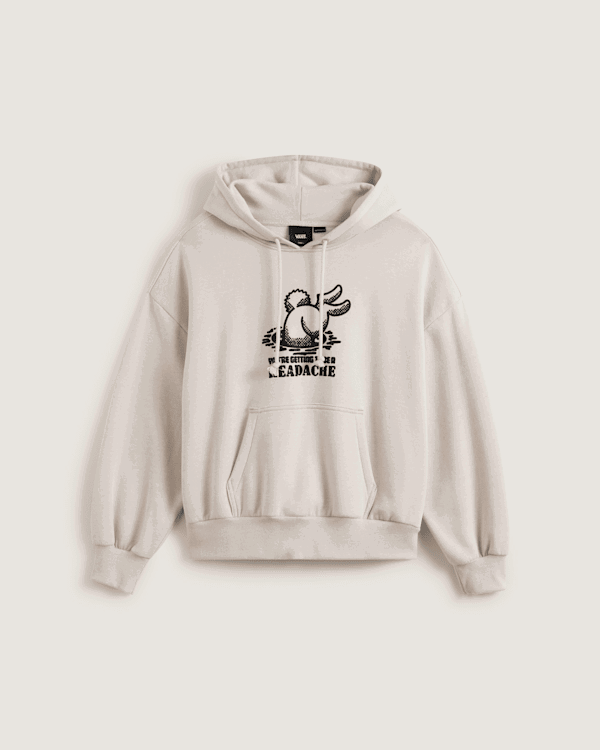Суитчър Vans Vans Down The Rabbit Hole Hoodie Бежово | VN000Q37EN9, 0