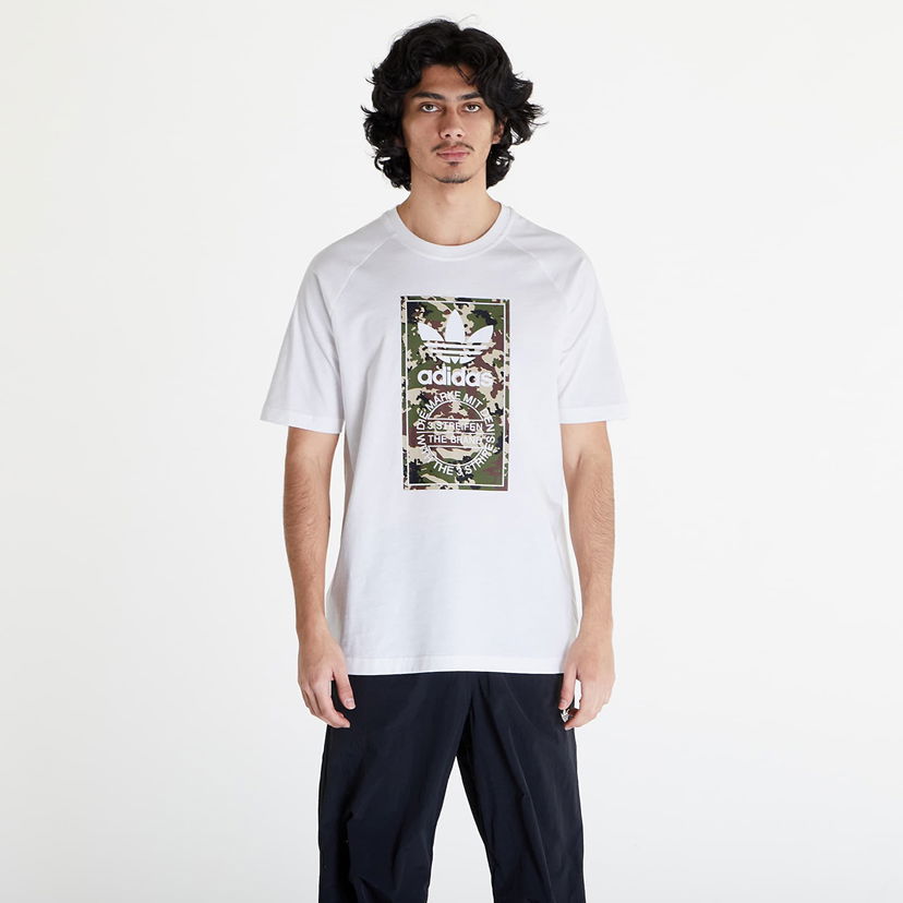 Тениска adidas Originals Camo Tongue Tee White Бяло | IS0246