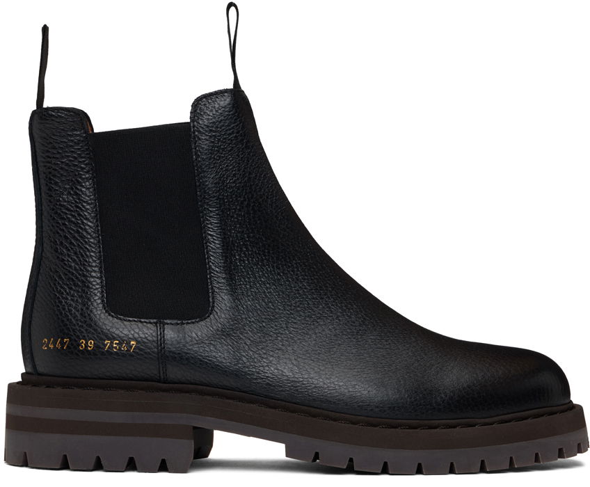 Облекло Common Projects Common Projects Workboot Chelsea Boots Черно | ARTICLE 2447, 0