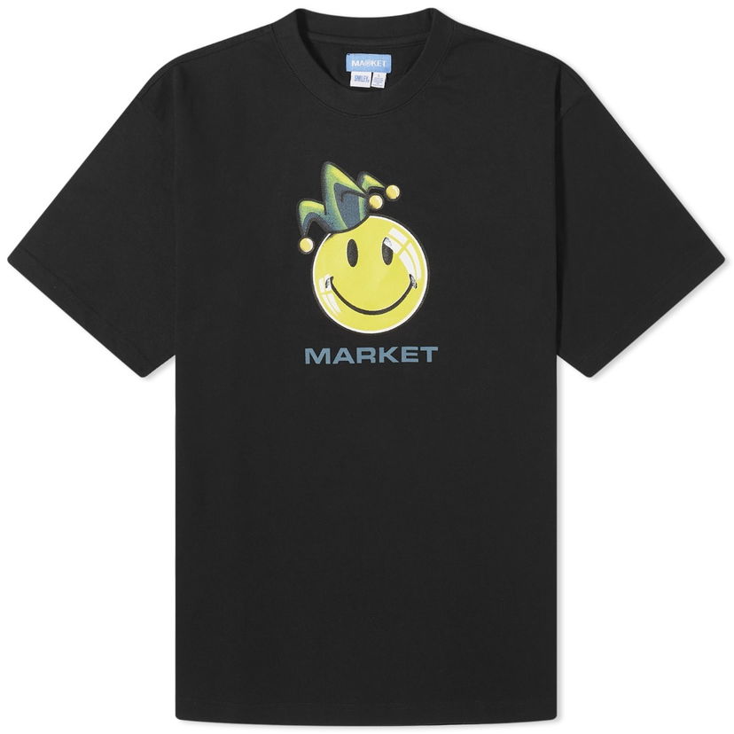 Тениска MARKET Smiley Fool T-Shirt Черно | 399001640-BLK