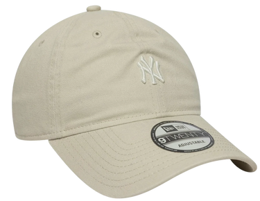 Шапка с козирка New Era New York Yankees Mini Logo Washed 9TWENTY Adjustable Cap Бежово | 60667599, 4