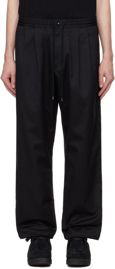 Панталони Neighborhood Baggy Silhouette Easy Trousers Черно | 242AQNH-PTM01, 0