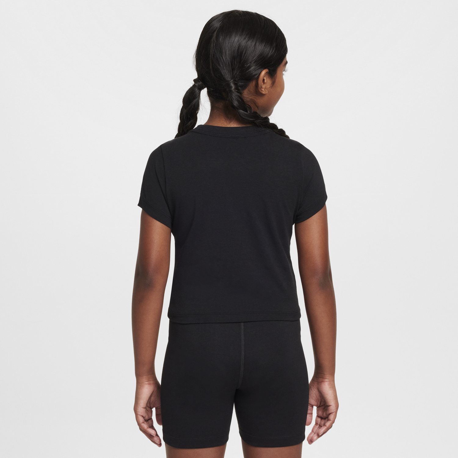 Съкратен топ Nike Nike Sportswear Cropped T-Shirt Черно | HF7010-010, 1