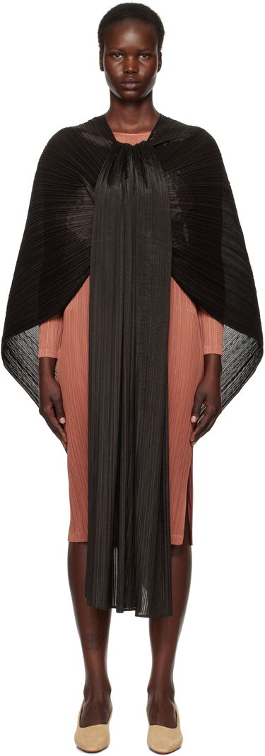 Шал Pleats Please Issey Miyake Pleats Please Issey Miyake Madame-T December Pleated Stole Черно | PP49AD231, 0