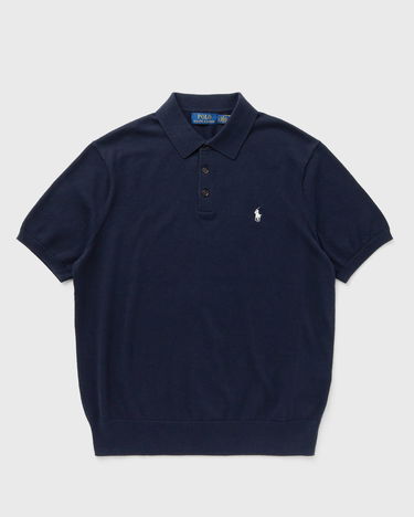 Поло тениска Polo by Ralph Lauren Polo Ralph Lauren Knitted Polo Shirt Тъмно синьо | 710950158001, 1